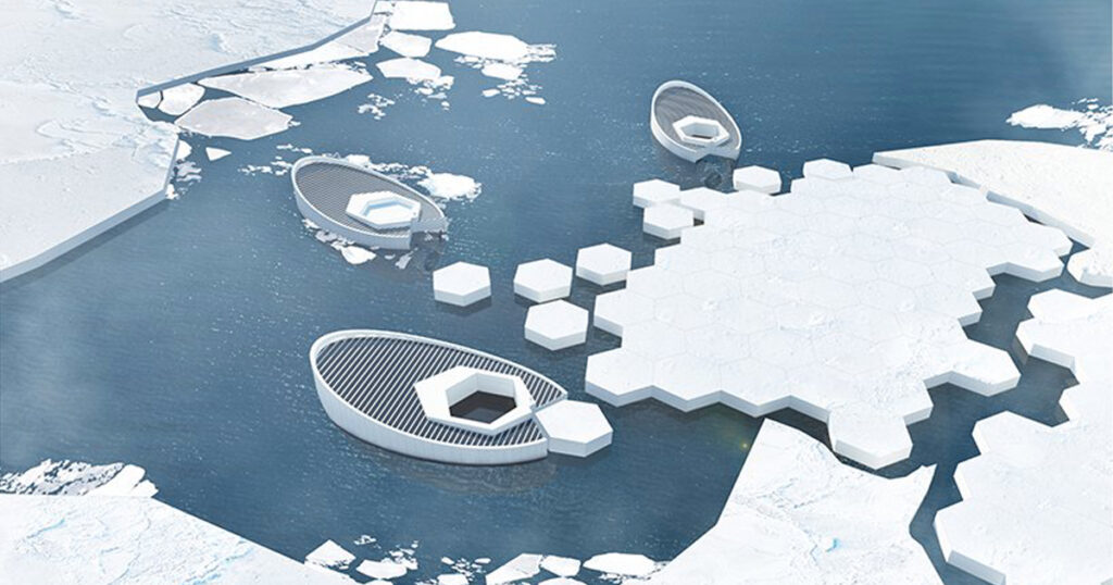 faris rajak kotahatuhaha adapted submarine system re freeze the arctic designboom 1200